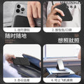 Portable folding mirror for men - compact, drop-proof, and perfect for dorms, offices, and desktops. stands freely for easy makeup application