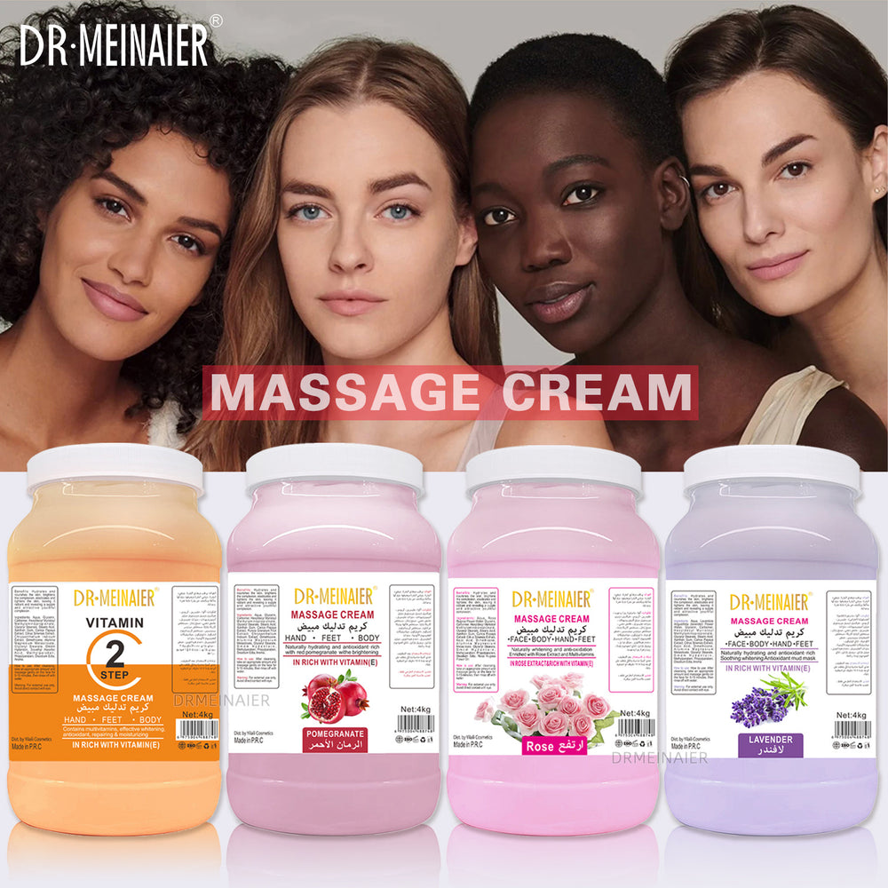 rose massage cream facial cleansing vc moisturizing nourishing lavender repair massage cream 4kg foreign trade wholesale