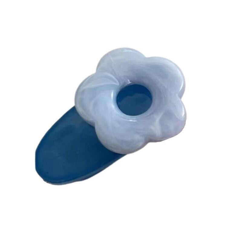 Ice cream color hairpin macaron flower broken hair sweet bangs side clip duckbill clip hairpin hair accessories hairpin