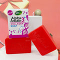 all-english arbutin collagen handmade soap 80g oil control whole body cleansing natural fruit soap export