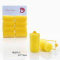 Factory direct foam sponge hair curlers - pear blossom, mushroom style, magic hair curlers - soft, sleep-in, heatless hair rollers