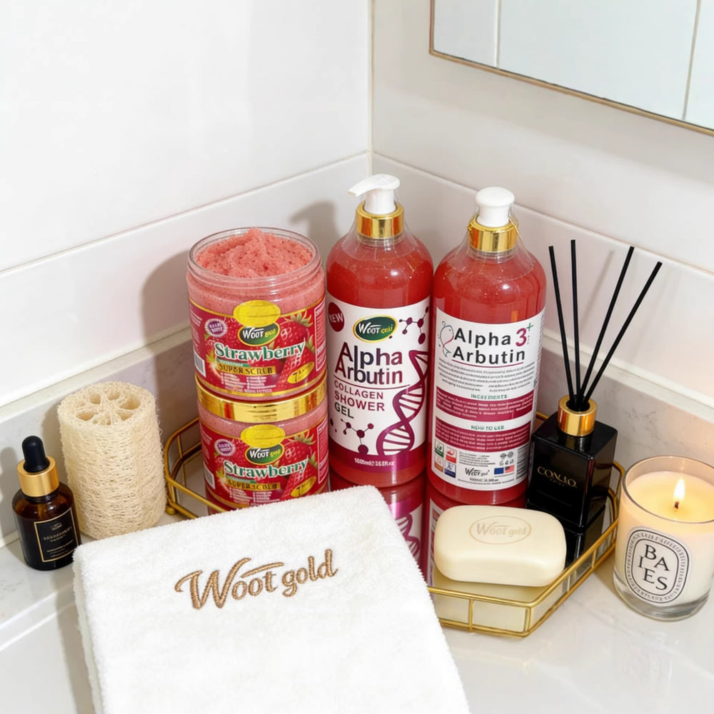 english strawberry scrub fruit handmade soap arbutin shower gel body cleansing care series