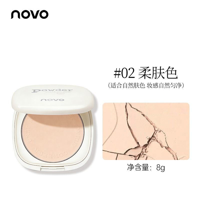 Makeup novo cloud mist oil control lock makeup powder setting makeup concealer long-lasting waterproof no powder no makeup foundation