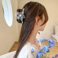 Casual cold style cross gripper large korean elegantelegance hair gripper back of head hairpin frenchretro hair accessories