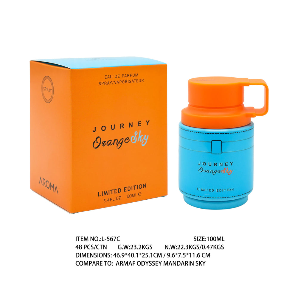Armaf odyssey mandarin sky insulated bottle perfume - middle eastern arabian armaf men's fragrance