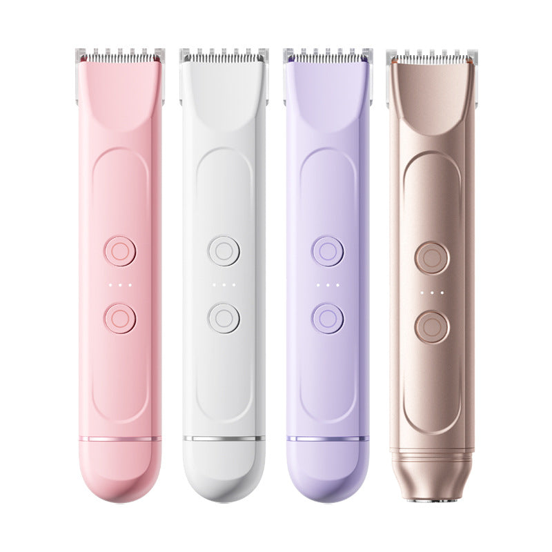 three-in-one double-head epilator for women's private parts, body hair removal device, for home pubic hair shaver