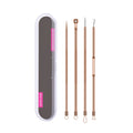 Blackhead remover kit - acne pimple extractor set - pimple popper tool