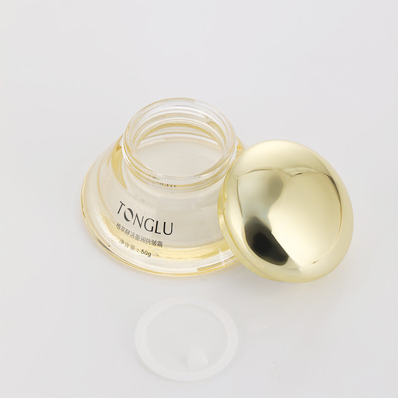 New round cap transparent glass bottle - serum & skincare set: lotion, essence, and serum bottles for skincare packaging