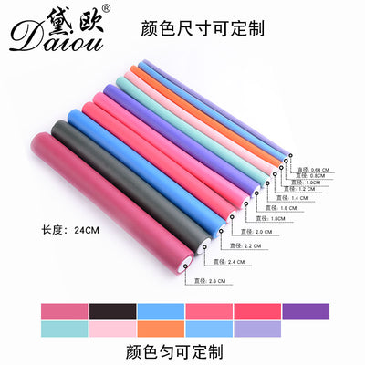 Customized pearl cotton swab for curling iron, multi-size cold perm curling iron, curling iron