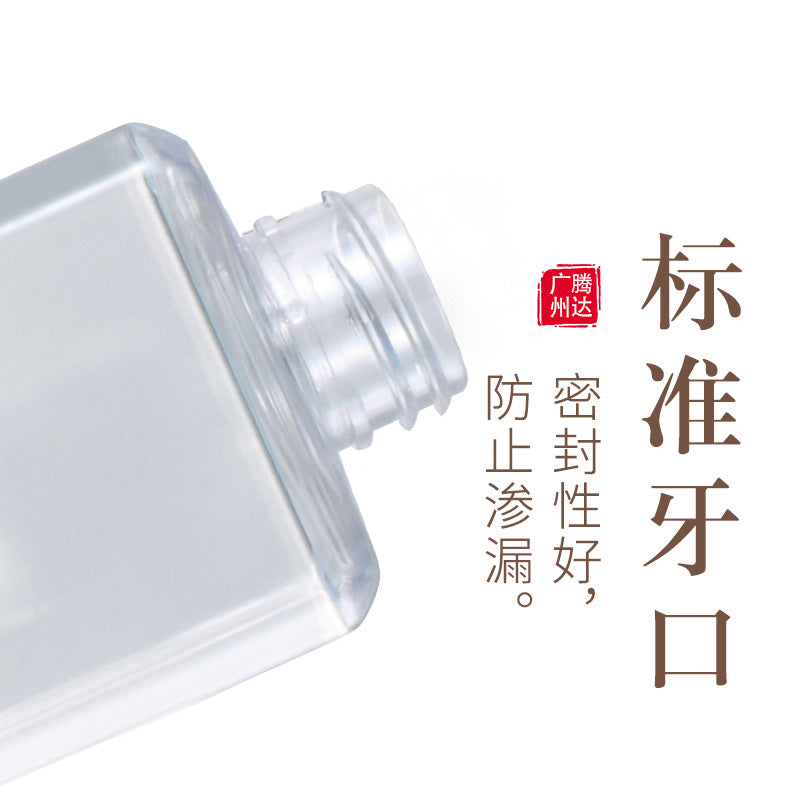 In stock300ml 500ml plastic bottle hotel press empty bottle shampoo shower gel hand sanitizer lotion bottle