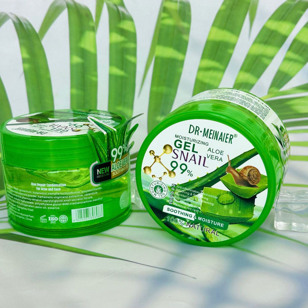 snail aloe vera gel moisturizing smear-type leave-in facial mask night moisturizing repair cream aloe vera gel export