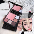 Sweet mint gradient eyeshadow palette - everyday commute, earth tones, matte, highlighter, contour, blush all-in-one