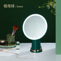 Desktop led vanity mirror - business gift, aluminum mirror, plastic makeup mirror, home & living desktop mirror