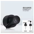 Brown hand sanitizer pet lotion bottle 500ml refillable plastic bottle press body lotion shampoo shower gel bottle