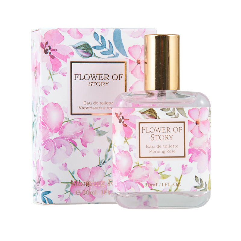 Ready-to-ship, live-streamed new arrivals: floral story perfume for girls, students, and women. long-lasting, light, and fresh osmanthus scent. 30ml