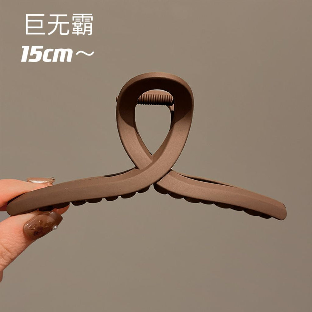 15cm extra large frosted claw clip - summer hair claw, high-end elegant minimalist hair styling clip