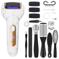 Electric foot file - exfoliating callus remover, washable, rechargeable, cross-border, heel scraper, foot scrubber, foot stone