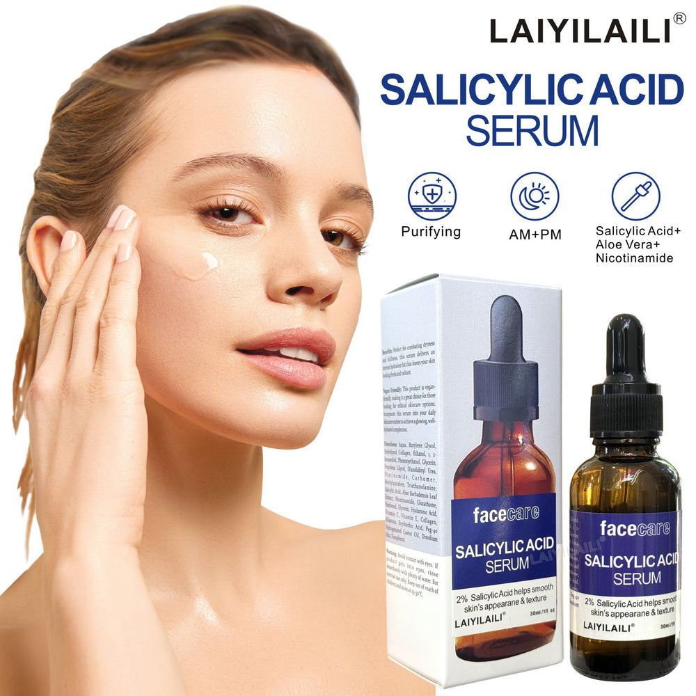 exclusive: salicylic acid solution 30ml - facial moisturizing & soothing ceramide serum - amazon