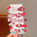 Girl's acrylic cartoon hair clip side clip no hair damage bb clip headwear girl's cute bangs broken hair clip