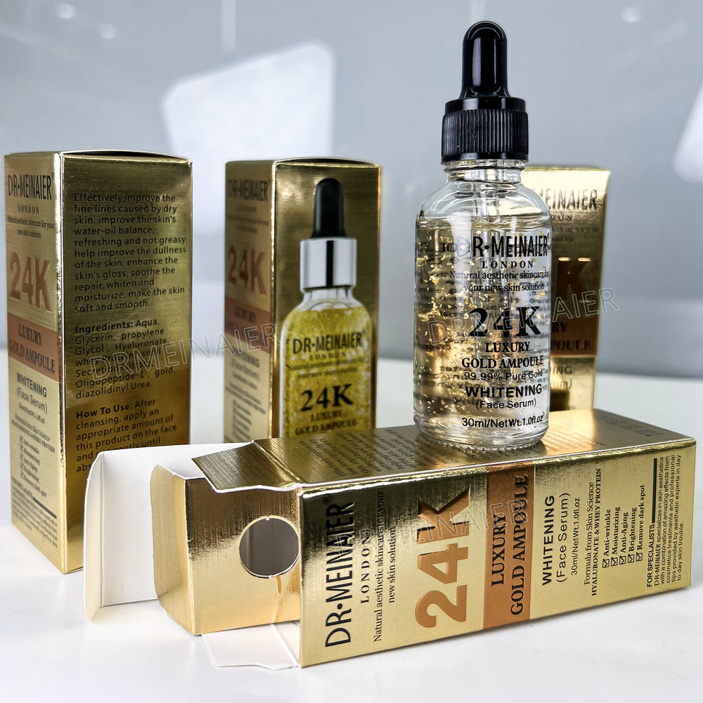 24k gold concentrated serum - firming, brightening, moisturizing, and hydrating essence - wholesale for export and cross-border e-commerce