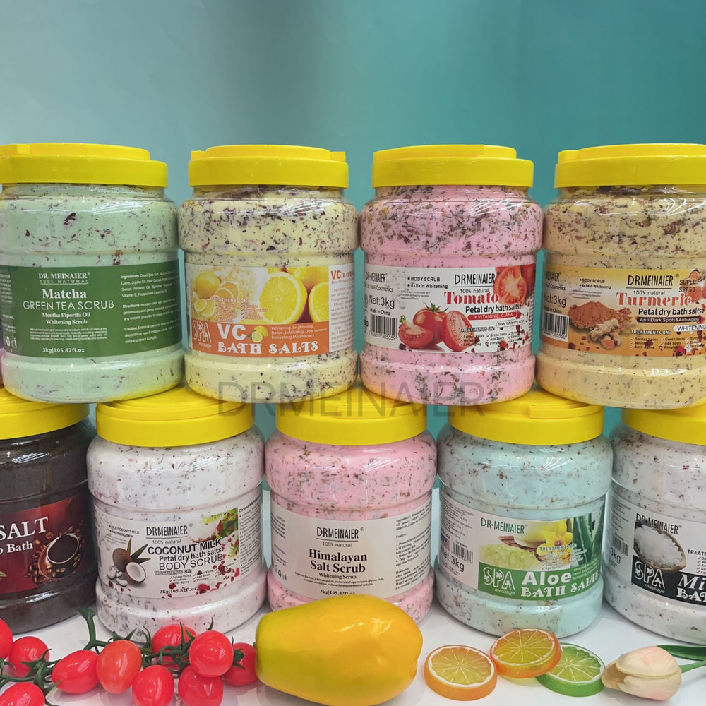 spa rose scrub bath salt with petals cleansing scrub exfoliating foot bath coffee bath salt 3kg