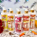 carrot moisturizing milk facial body milk firming and brightening papaya moisturizing milk 500ml foreign trade wholesale