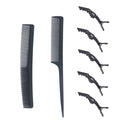 comb clip 7-piece suit crocodile clip duckbill clip straight hair comb pointed tail comb two-end hairdressing tool