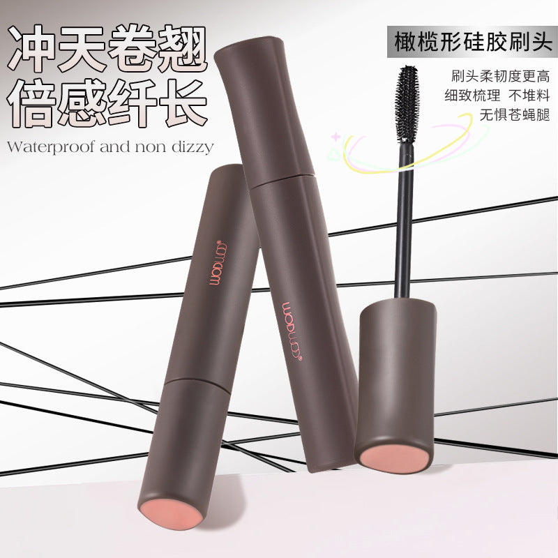 Wodwod slim curl mascara nature long and thick roots, long-lasting waterproof, anti-sweat, non-smudge