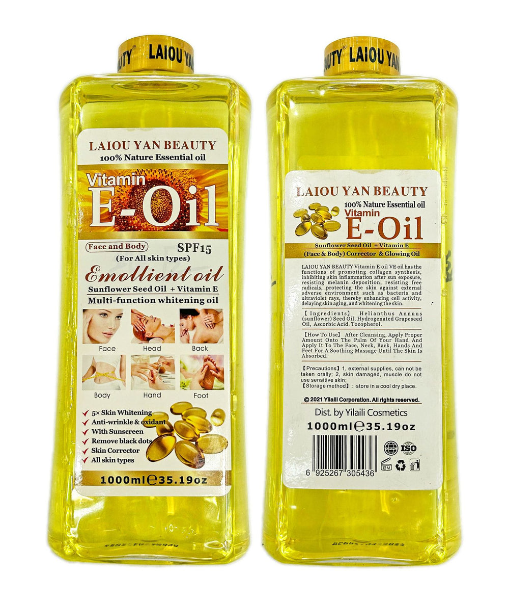 leo yanmei facial moisturizing essential oil body massage oil 1000ml heating meridian massage foreign trade wholesale
