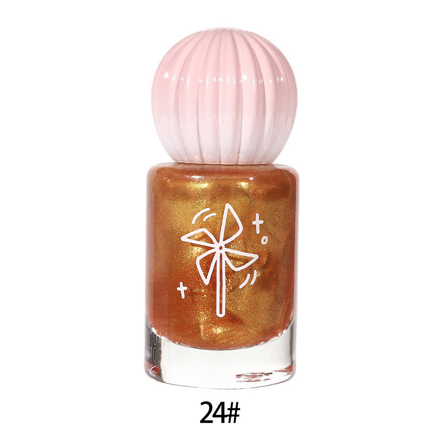 Bk nail polish - oil-based, peel-off, no-bake, quick-drying, colorful bottles - brick & mortar, student nail polish, summer new arrivals