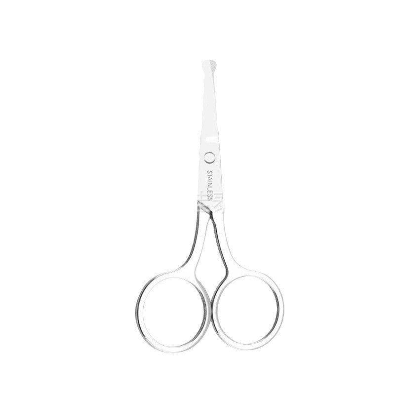 Manufacturer stainless steel 2.0 mirror embroidery scissors eyebrow scissors nose hair scissors beauty scissors multifunctional scissors wholesale