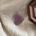 Acetate heart - purple