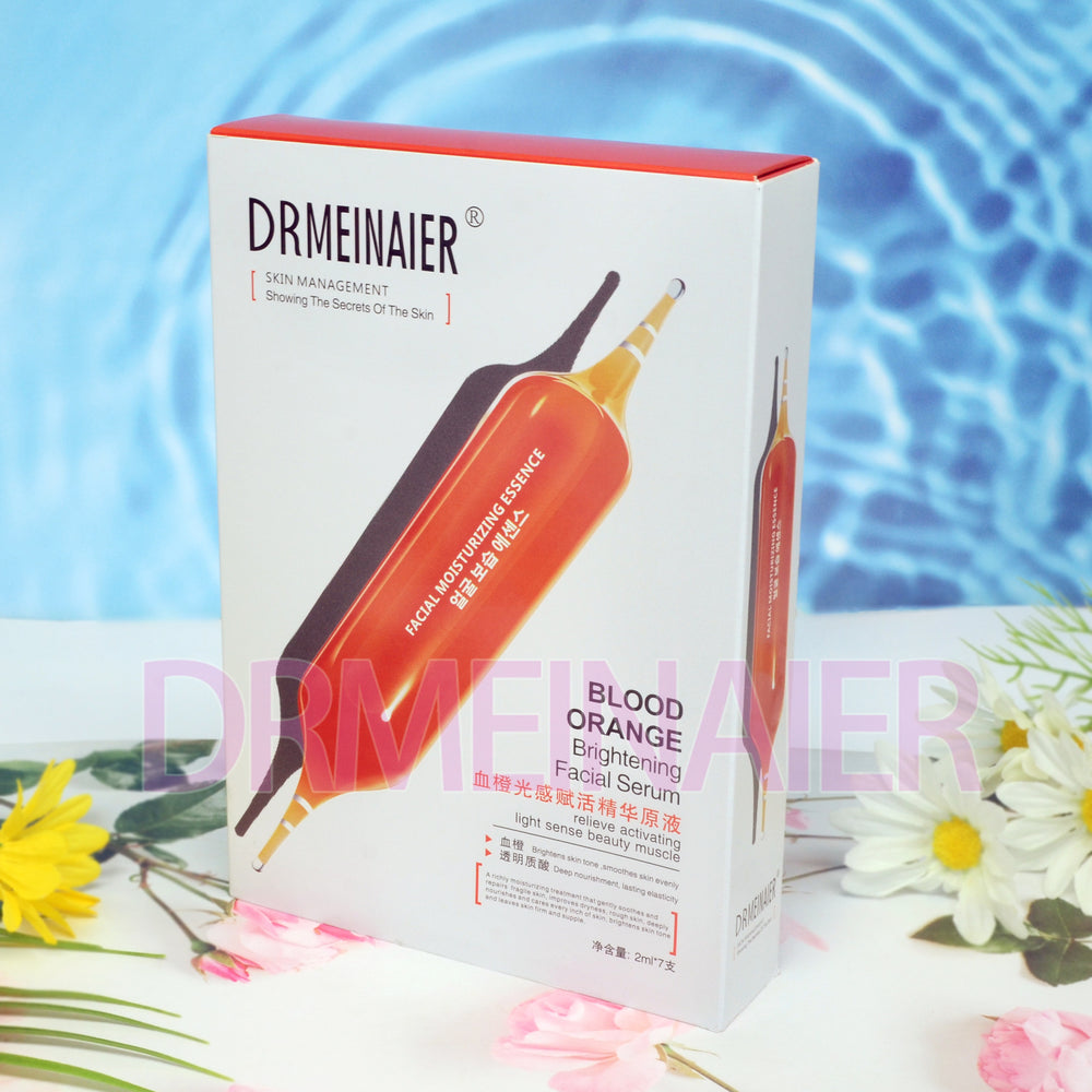 ampoule original solution 7-pack essence vitamin c nicotinamide hydrating, brightening, firming hyaluronic acid 24k gold