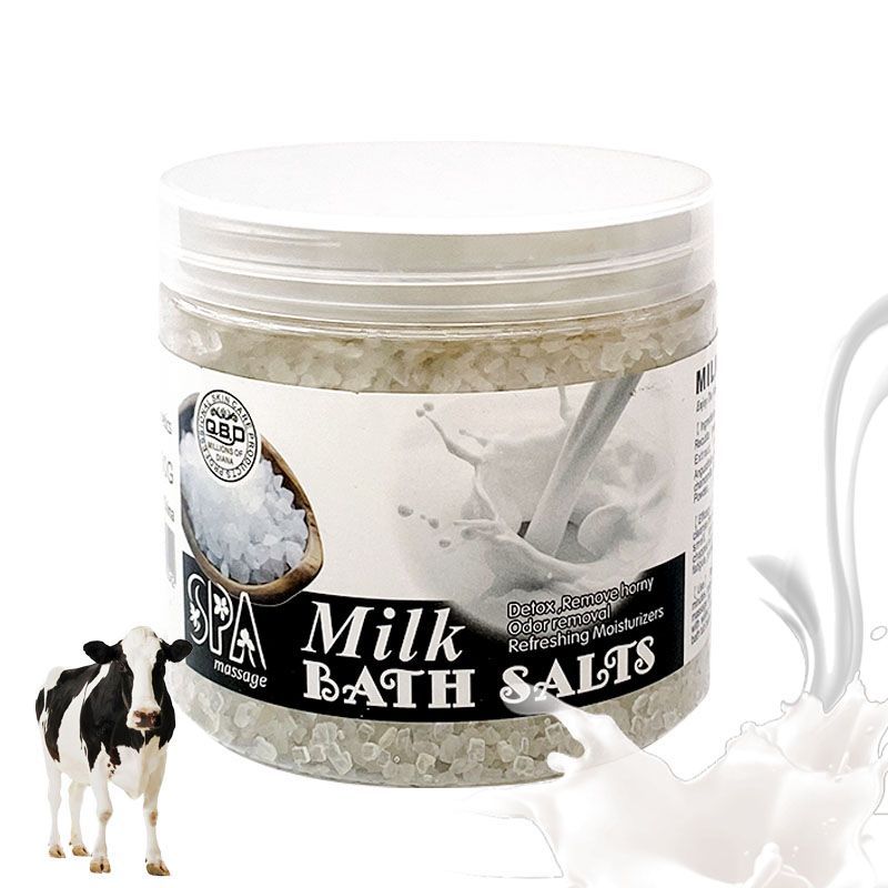 foreign trade frosted crystal salt fragrance bath coarse salt exfoliating chicken skin sea salt bath bath salt 680g