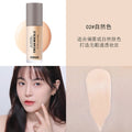 Novo shimmer cream foundation - concealing, acne-proofing, brightening, long-lasting, oil-control, hydrating, dewy finish