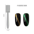 Cat's eye magnet nail art tool - gel polish fancy thickened multifunctional nail art cat eye magnet pen magnet stone