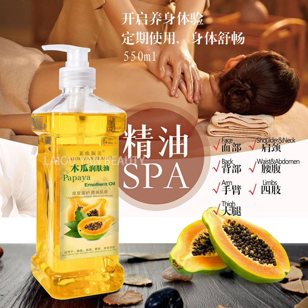 Beauty salon lavender essential oil 550ml facial & body massage oil - meridian massage, full body massage, shiatsu, and gua sha