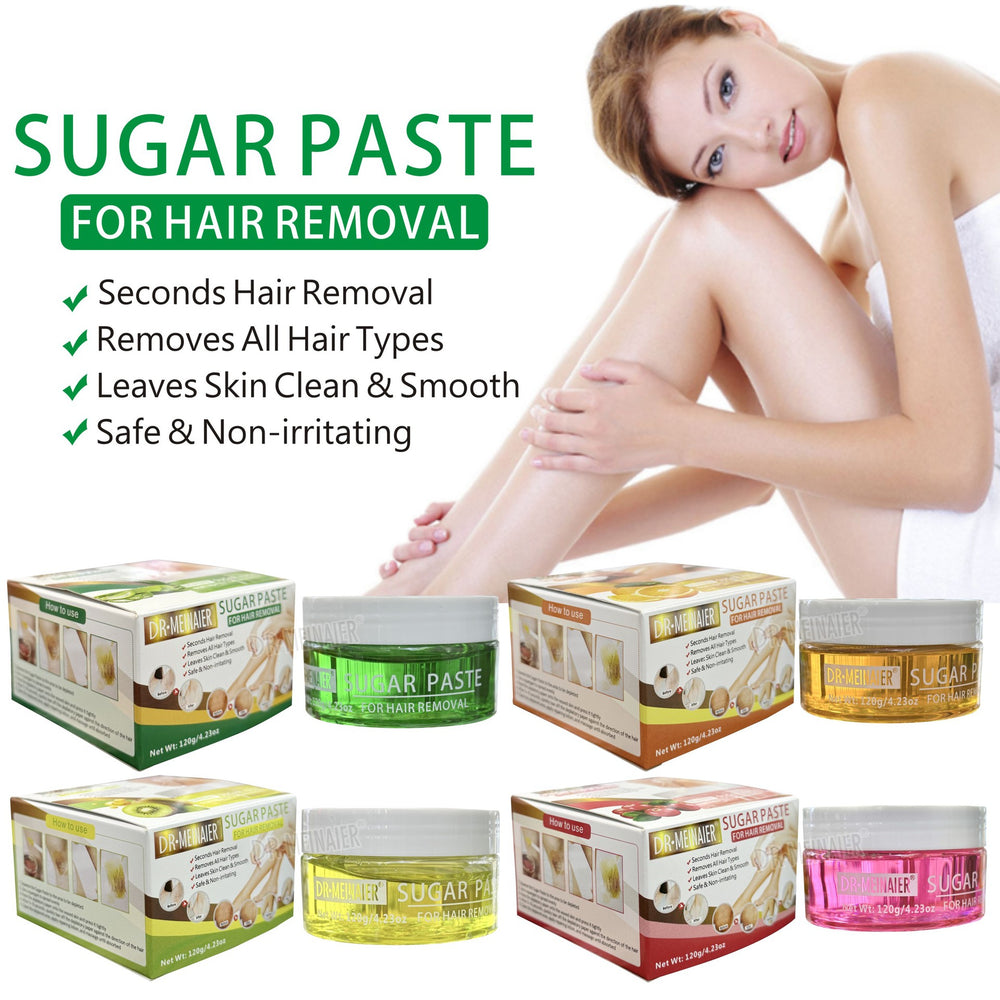 export skin purifying hair removal wax 120g - cleansing underarms, arms, and full body - fruit hair removal sugar wax - wholesale for export