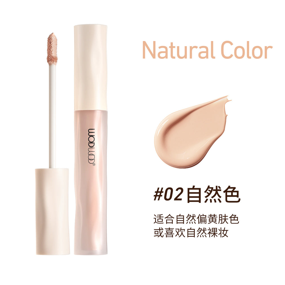 Wodwod light cloud hydrating long-lasting concealer - covers acne scars, dark spots, and dark circles. waterproof and sweat-resistant
