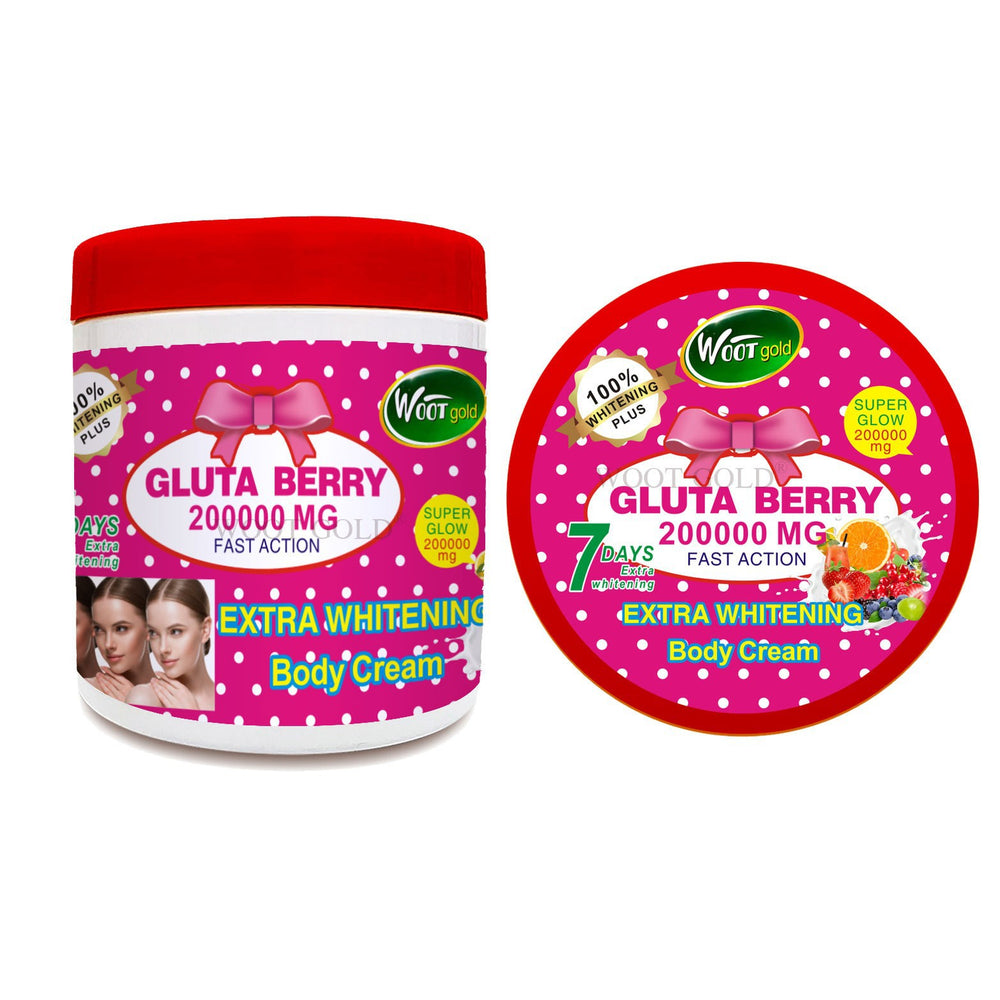 export glutathione skincare series: brightening oil, body lotion, face cream, bath salts, soap, and cleanser