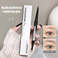 Kakashow blade shaping hard core eyebrow pencil clear and durable waterproof sweatproof naturestereo double-ended eyebrow pencil