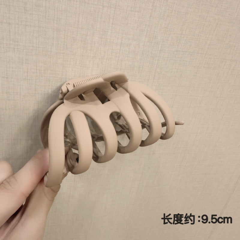 Korean autumn/winter premium hair clips - exquisite claw clips for updos, large size shark clips for thick hair, women's hair accessories