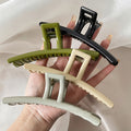 Classy shark clip hairpin elegant hair accessories large plate hair clip hair clip female summer back of head hair clip