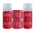 beauty salon collagen skin care 4-piece set, hydrating, moisturizing, tender and brightening classic hospital wear customer set