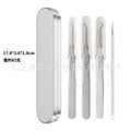 Super sharp no. 5 3 clips + sharpened steel needle + iron box