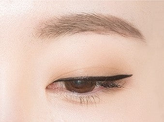 Makeup xixi lingmu deep automatic eyeliner waterproof long-lasting non-smudge hard tip black brown eyeliner pen