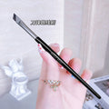 Sickle eyeliner brush, flat bevel blade eyeliner brush, eye and face down to lying silkworm brush, eyebrow brush, eye makeup brush, portable