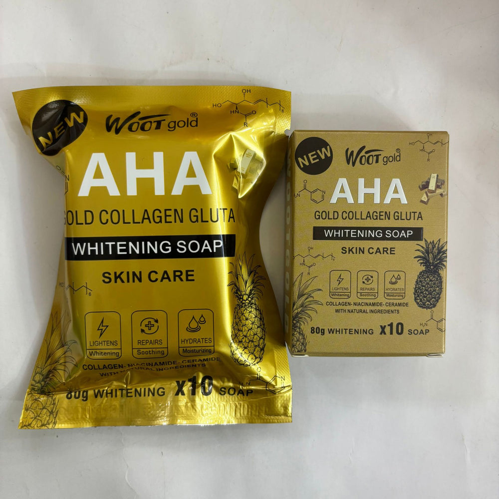 foreign trade bagged english gold collagen soap 80g bath and facial cleansing natural fruit acid ingredient handmade soap