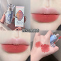 Gege bear cloud veil powder mist lip clay - women's velvet matte everyday nude look whitening lip glaze lipstick