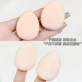 Xixi thumb powder puff mini beauty egg drop-shaped concealer setting makeup wet and dry dual-use powder-free compact and portable